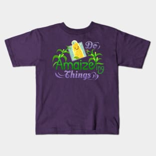 Do Amaizeing Things - Punny Garden Kids T-Shirt